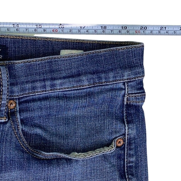 Lucky Brand 410 Jeans Mens 38x32 Athletic Slim Measures 40x30 Blue Stretch Denim - Picture 3 of 15